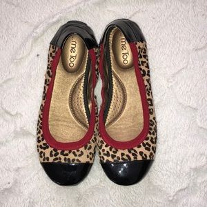 Leopard women’s flats size 9